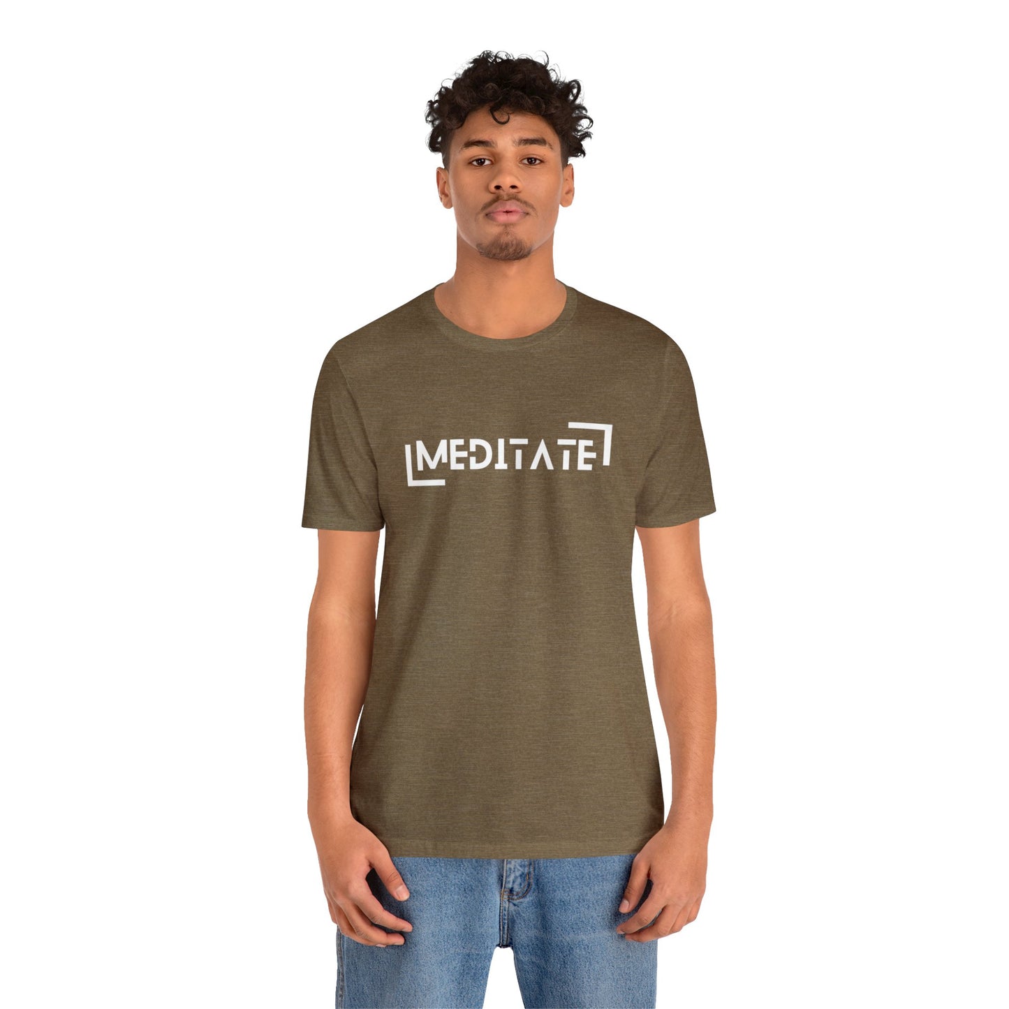 Meditate - Unisex Short Sleeve Tee