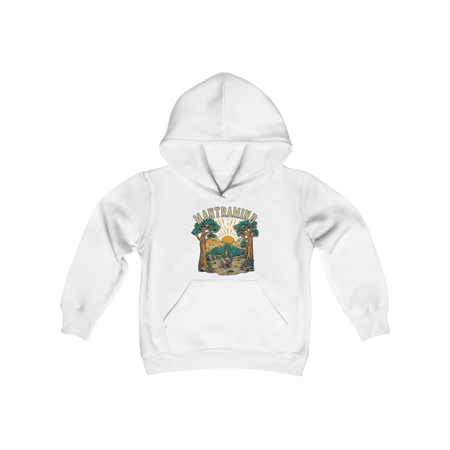 Vintage - Youth Hooded Sweatshirt