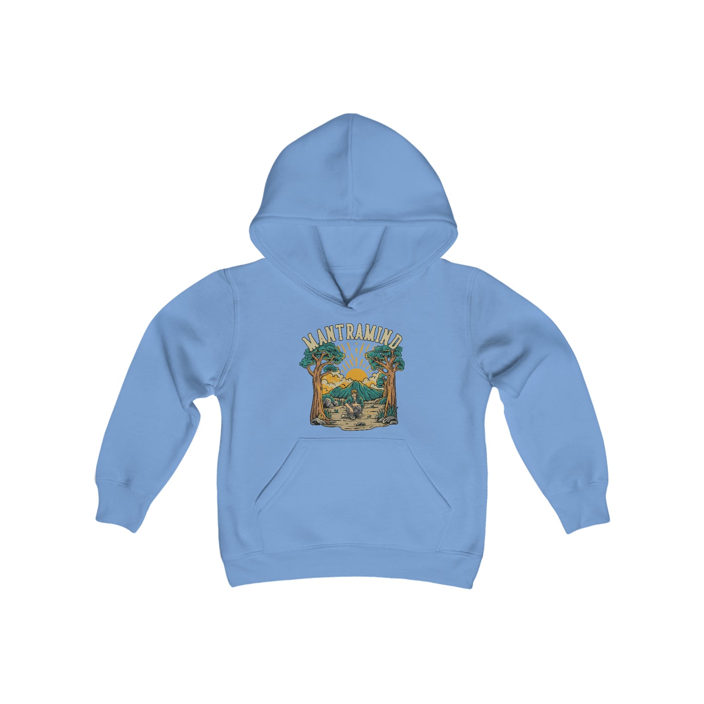 Vintage - Youth Hooded Sweatshirt