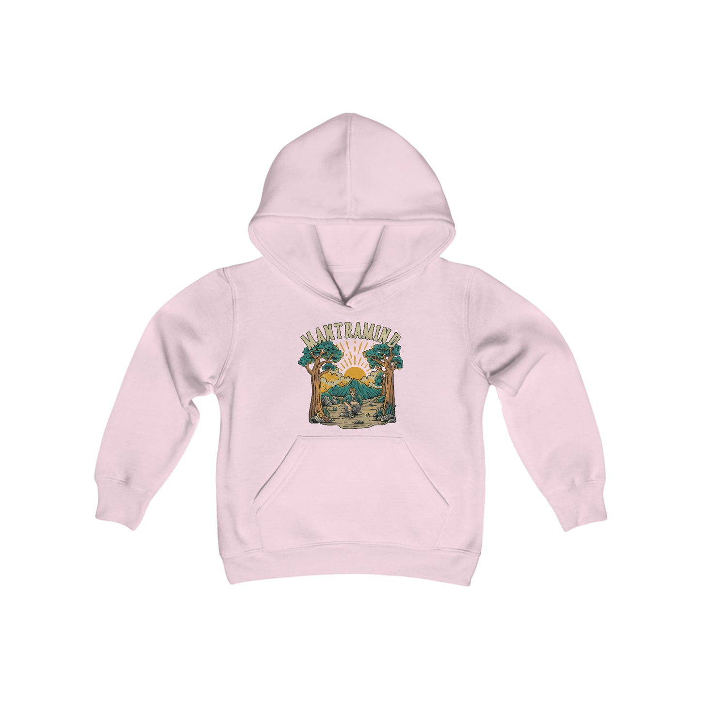 Vintage - Youth Hooded Sweatshirt