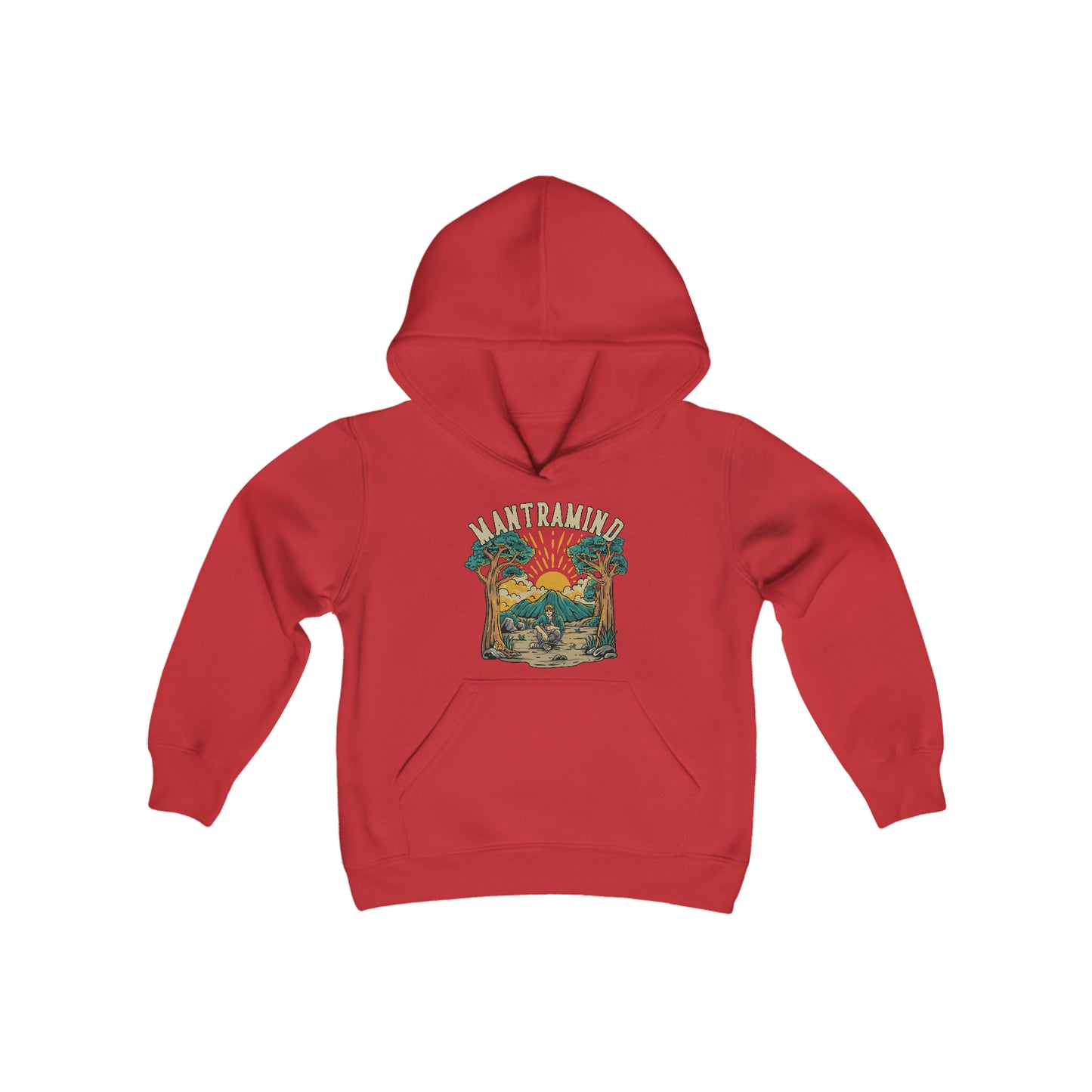 Vintage - Youth Hooded Sweatshirt