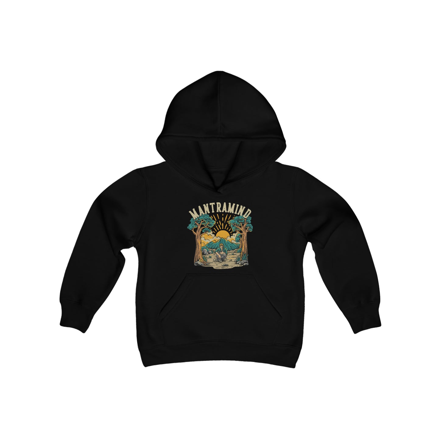 Vintage - Youth Hooded Sweatshirt