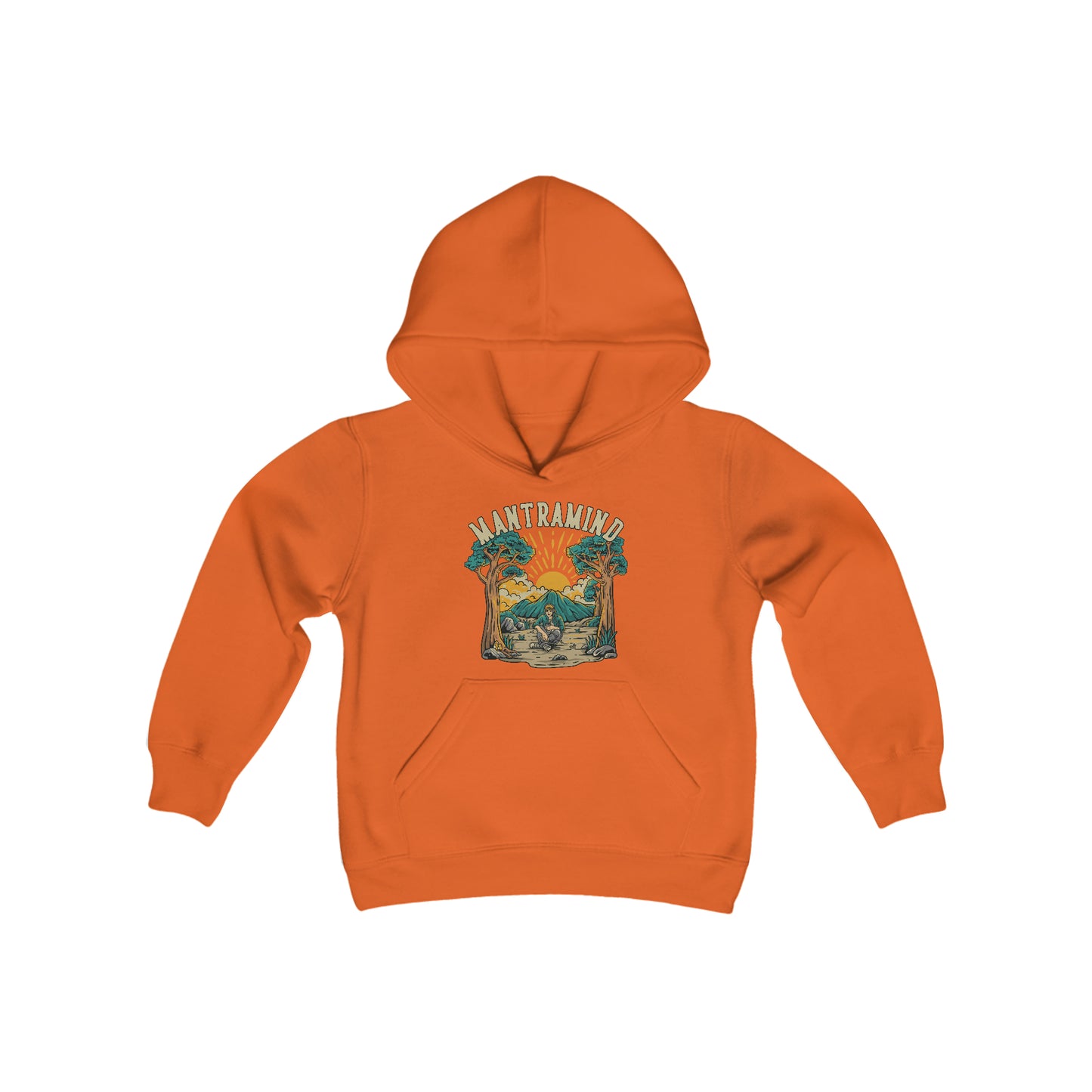 Vintage - Youth Hooded Sweatshirt