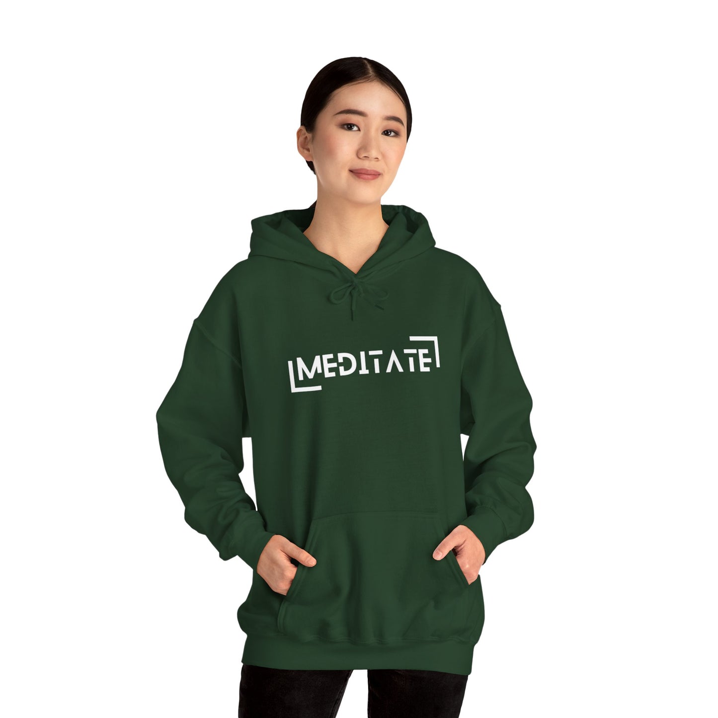 Meditate - Unisex Hooded Sweatshirt