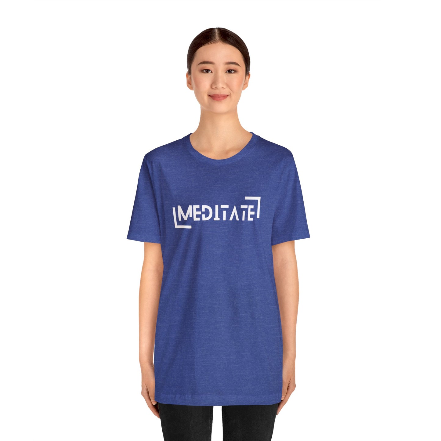 Meditate - Unisex Short Sleeve Tee