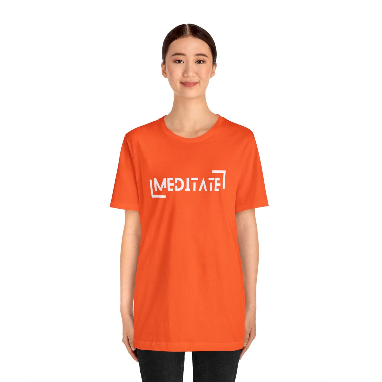 Meditate - Unisex Short Sleeve Tee