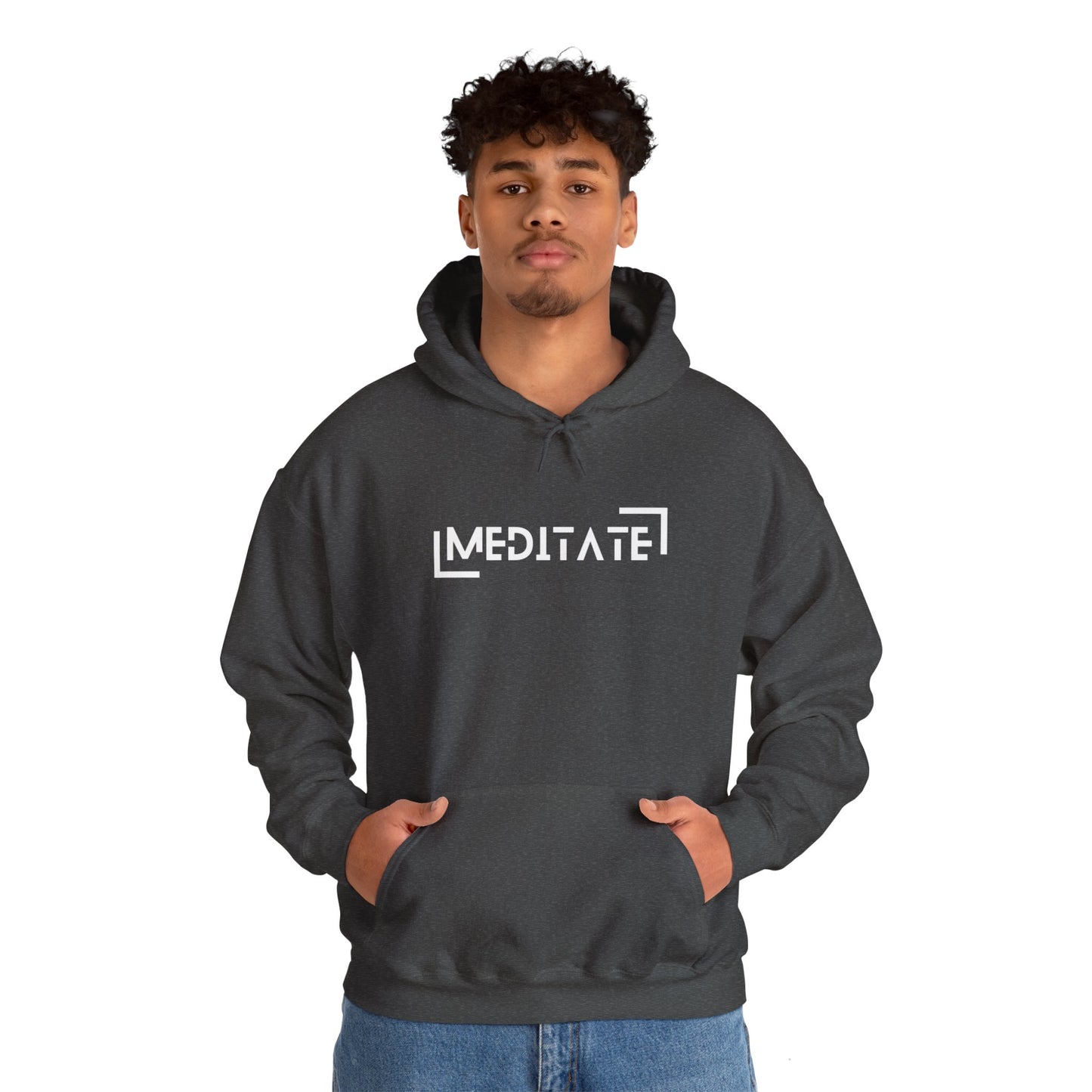 Meditate - Unisex Hooded Sweatshirt