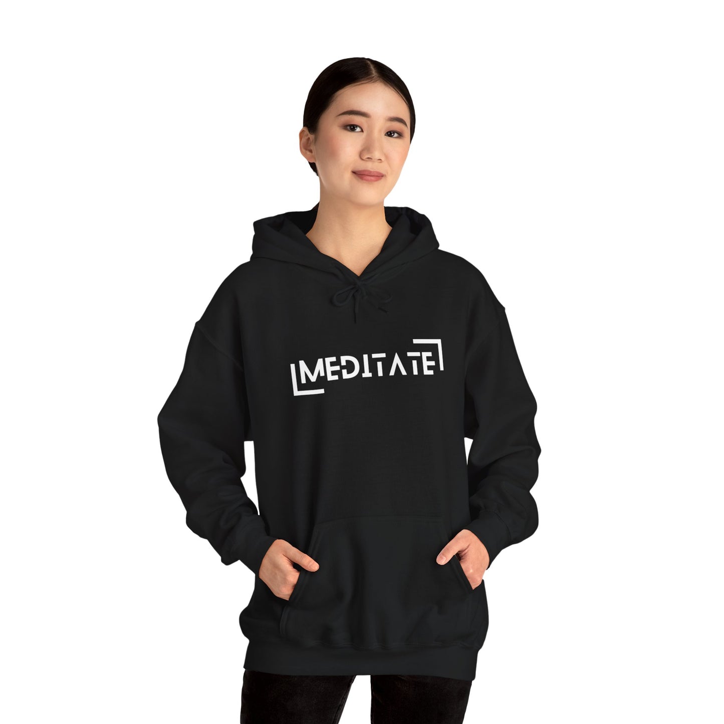 Meditate - Unisex Hooded Sweatshirt