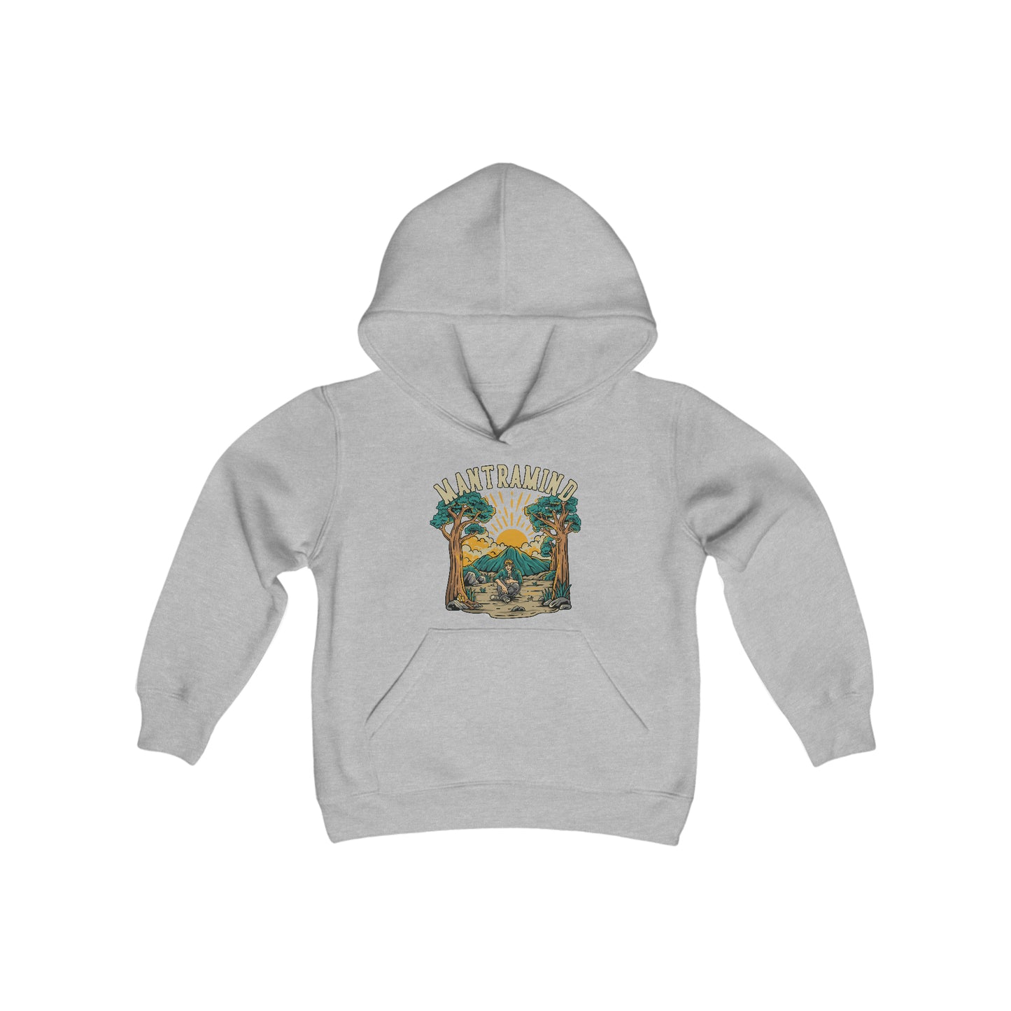 Vintage - Youth Hooded Sweatshirt