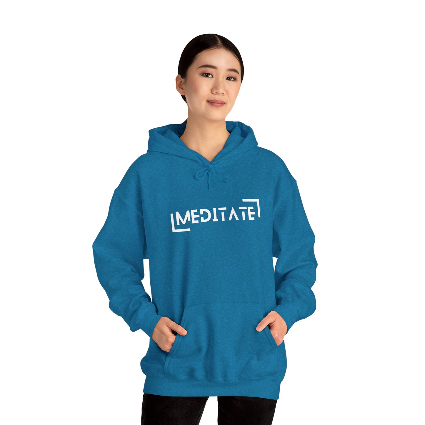 Meditate - Unisex Hooded Sweatshirt