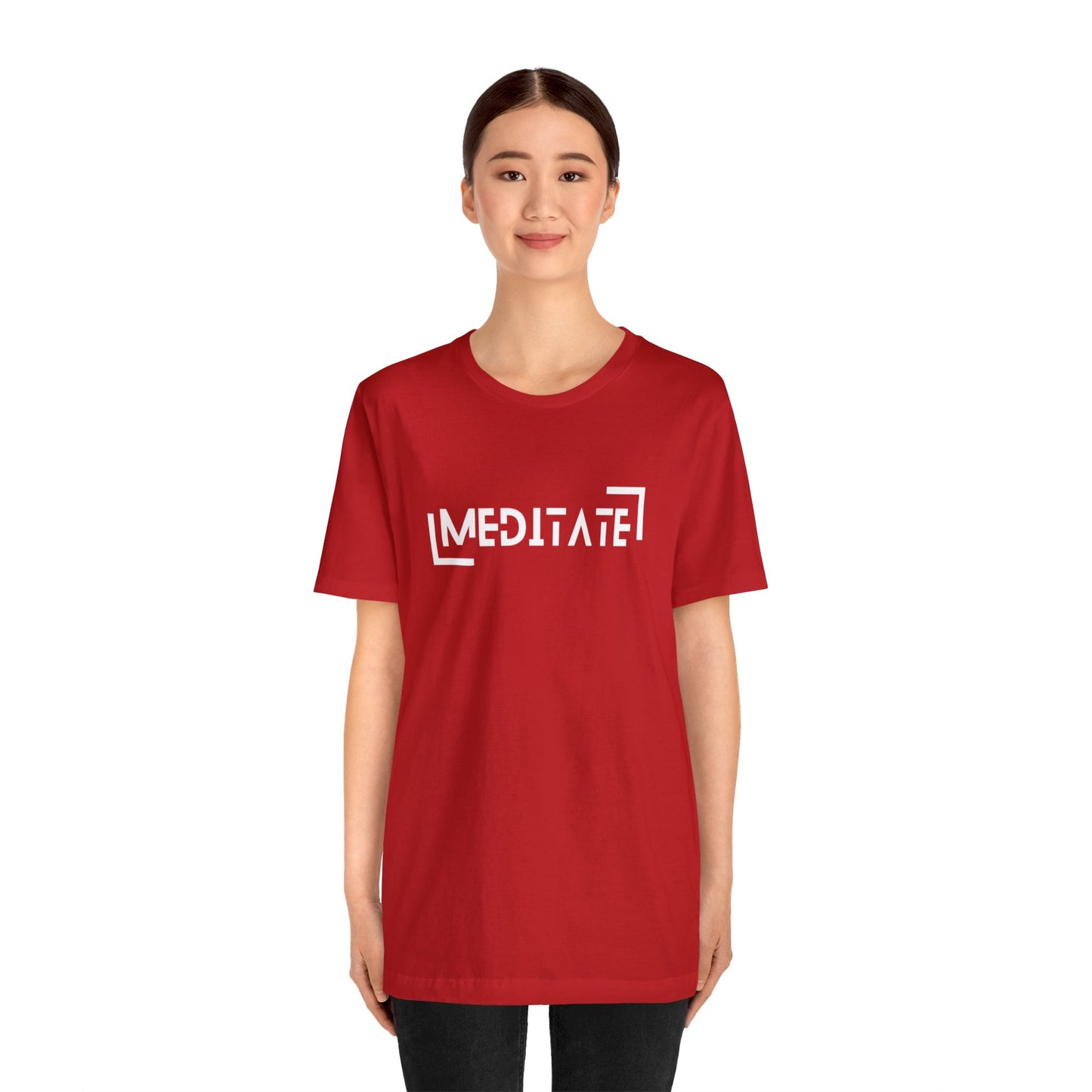 Meditate - Unisex Short Sleeve Tee