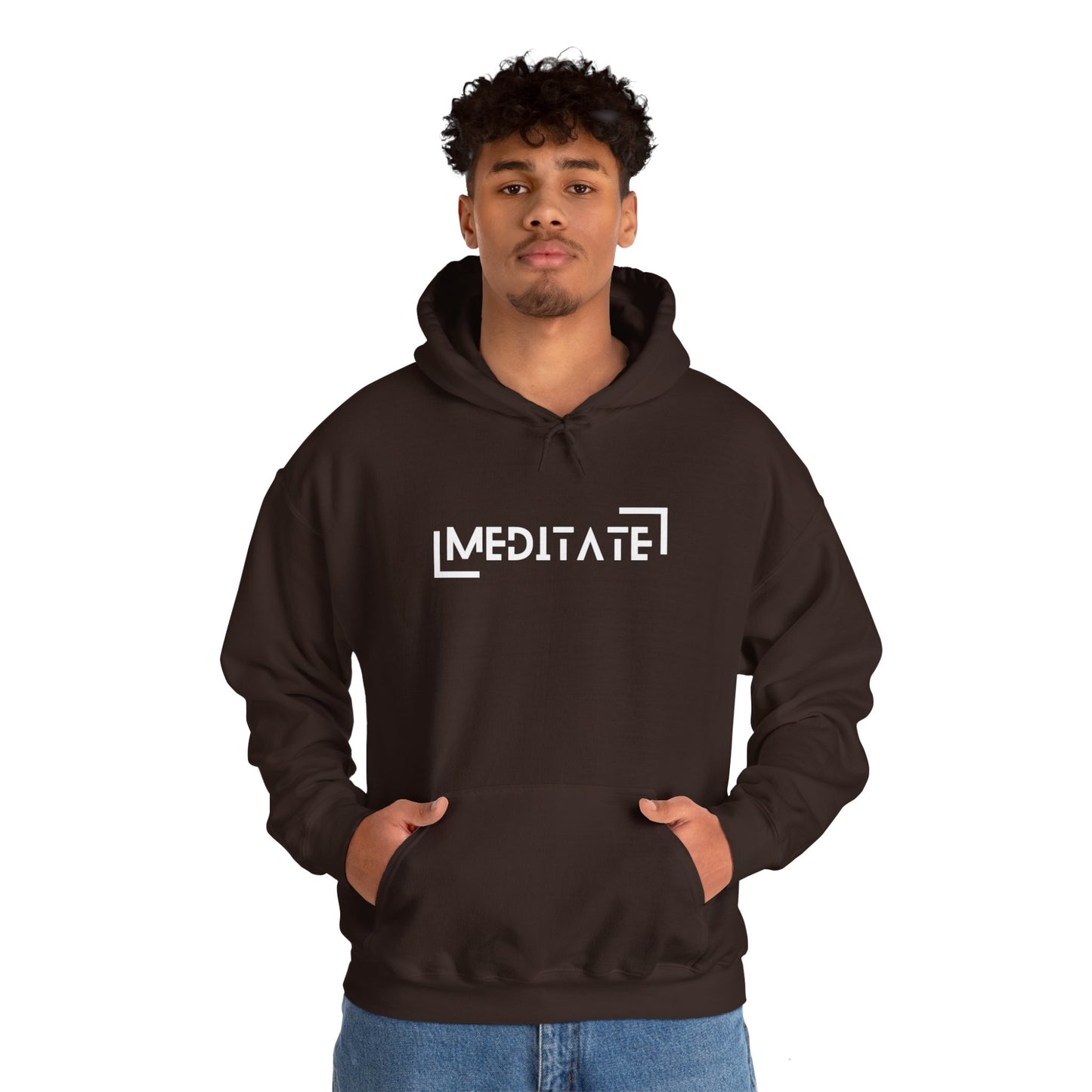 Meditate - Unisex Hooded Sweatshirt