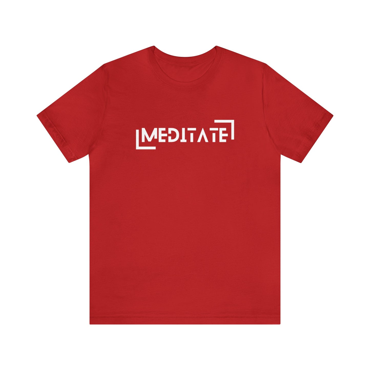 Meditate - Unisex Short Sleeve Tee