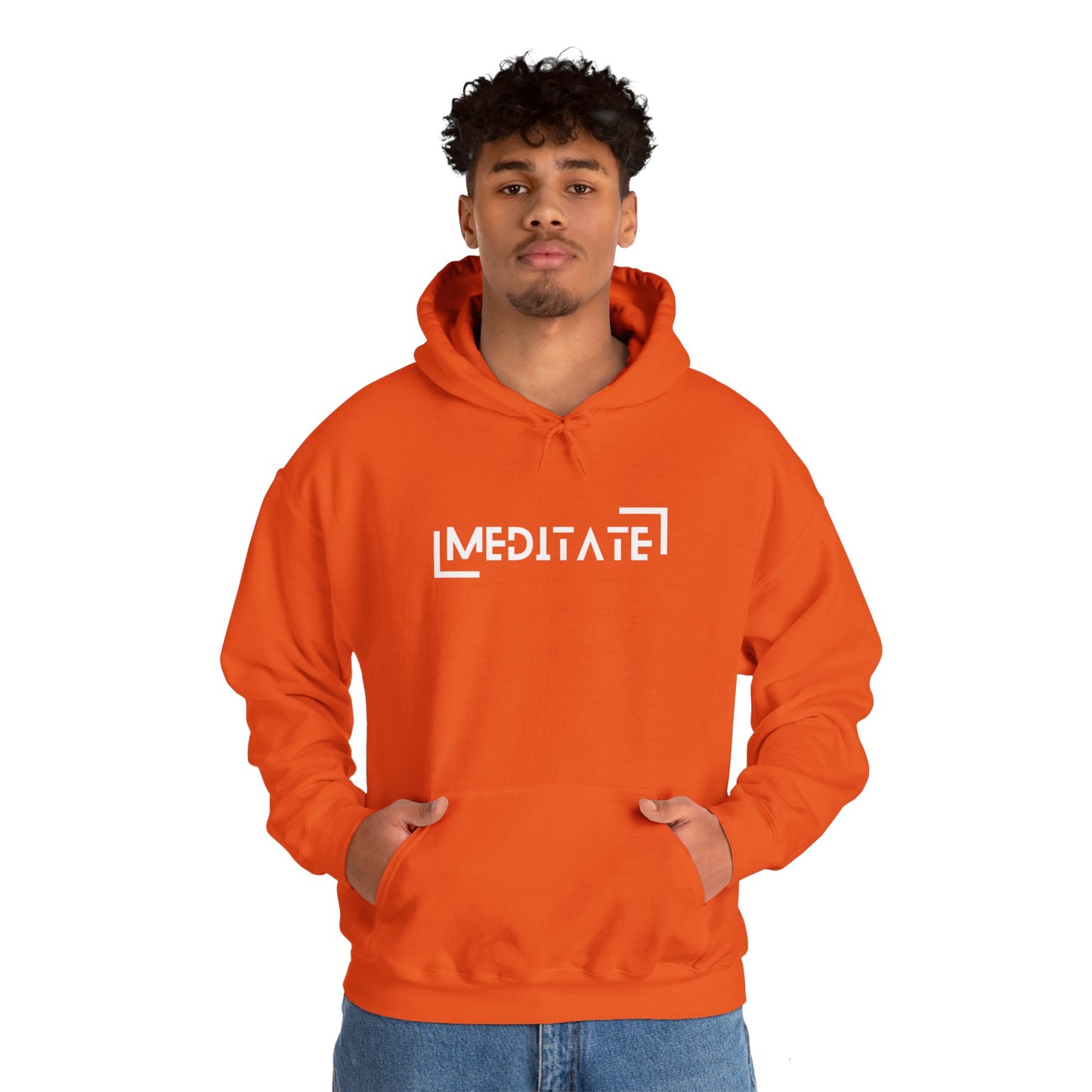 Meditate - Unisex Hooded Sweatshirt