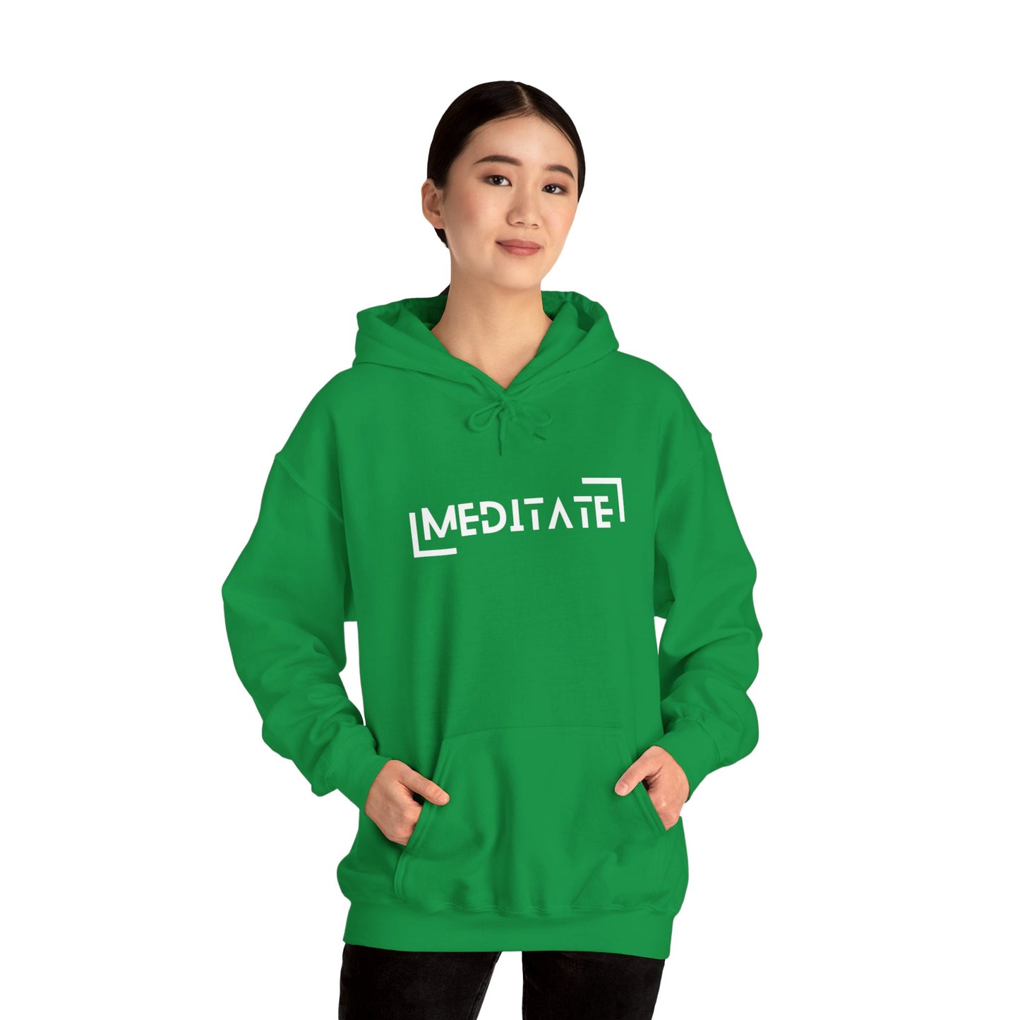 Meditate - Unisex Hooded Sweatshirt