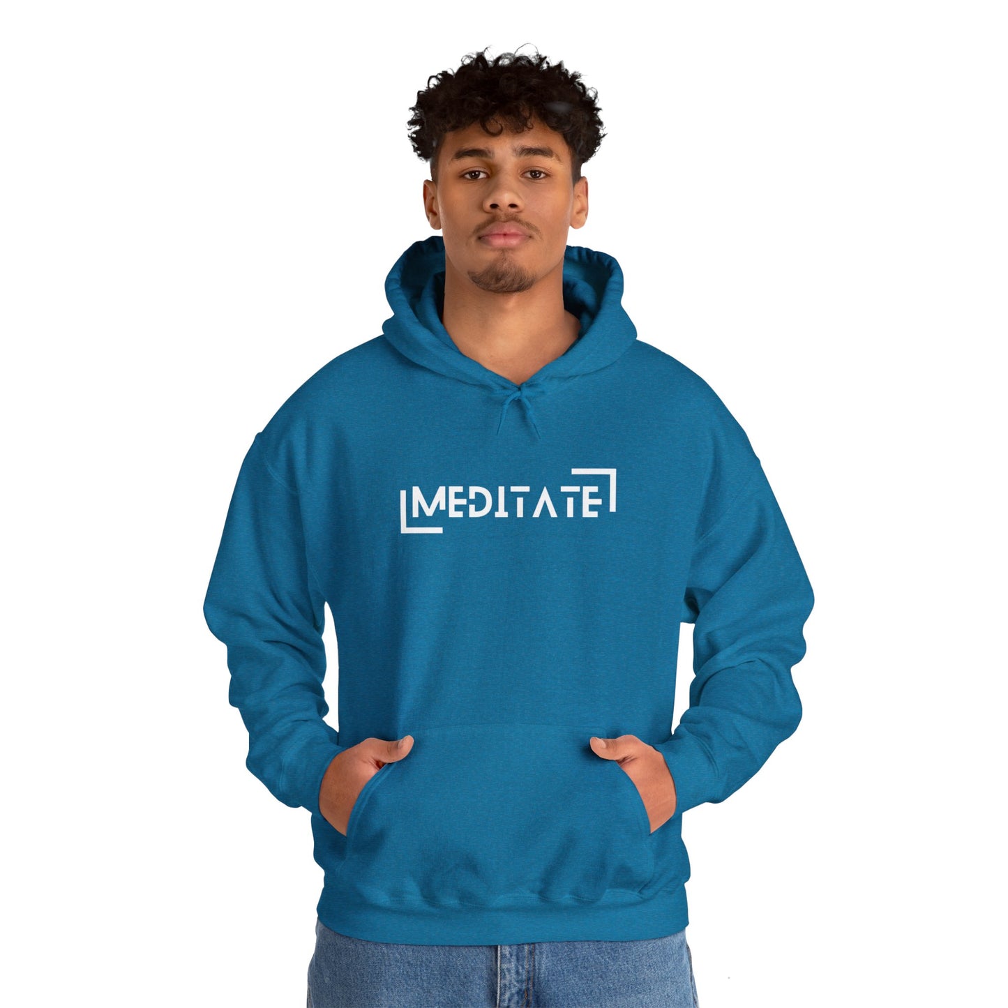 Meditate - Unisex Hooded Sweatshirt