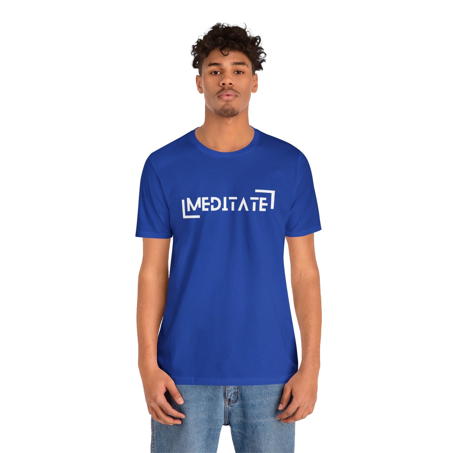 Meditate - Unisex Short Sleeve Tee