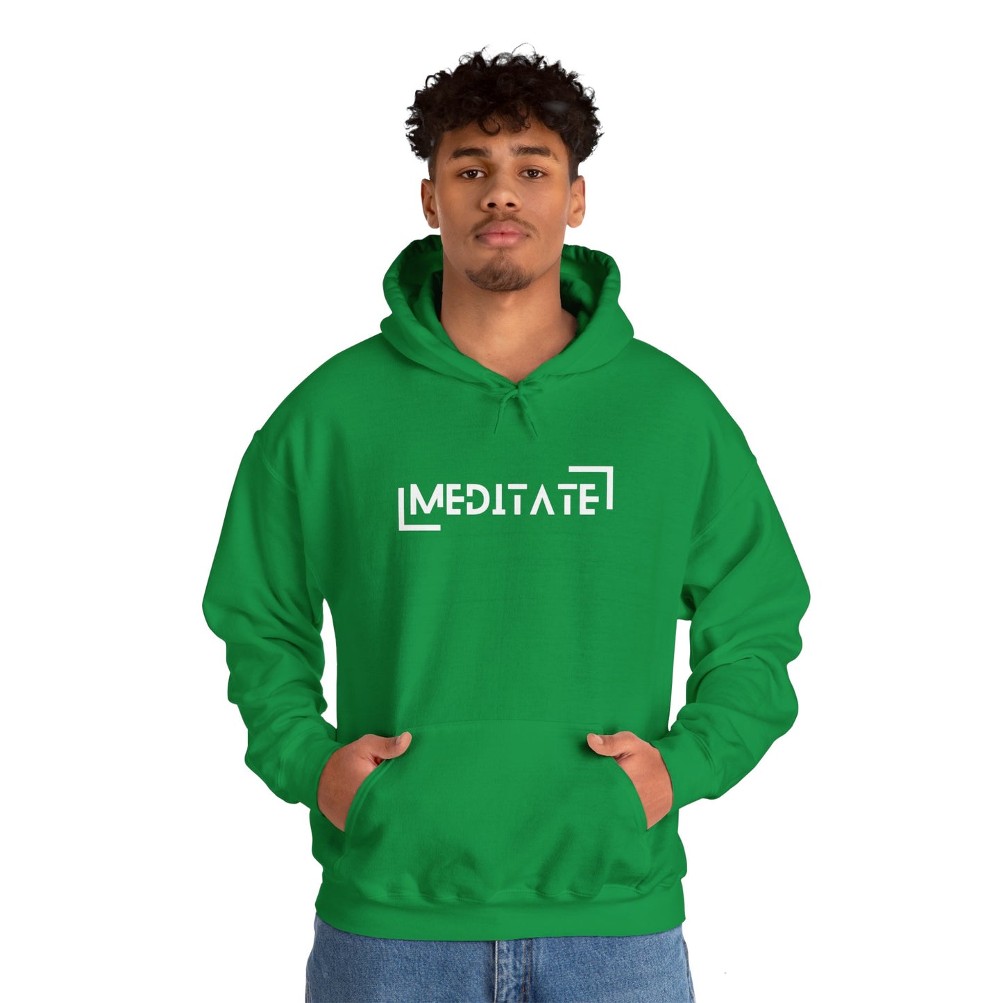 Meditate - Unisex Hooded Sweatshirt